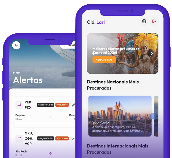 Telas do aplicativo Sistema GPS